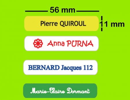 Plusieurs types d'étiquettes adhésives pour vêtements de coton de mousse -  Chine Étiquette, autocollant