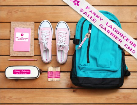 abc-marquage.com - Kit d'etiquettes de marquage pour l'entrée en primaire et maternelle